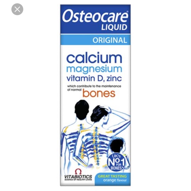 Osteocare liquid canxi dạng nước 200ml thumbnail