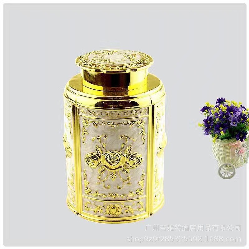 Hộp Đựng Chè Họa Tiết Hoa Văn Cổ Trang Trí Nhà Cửa Cao Cấp