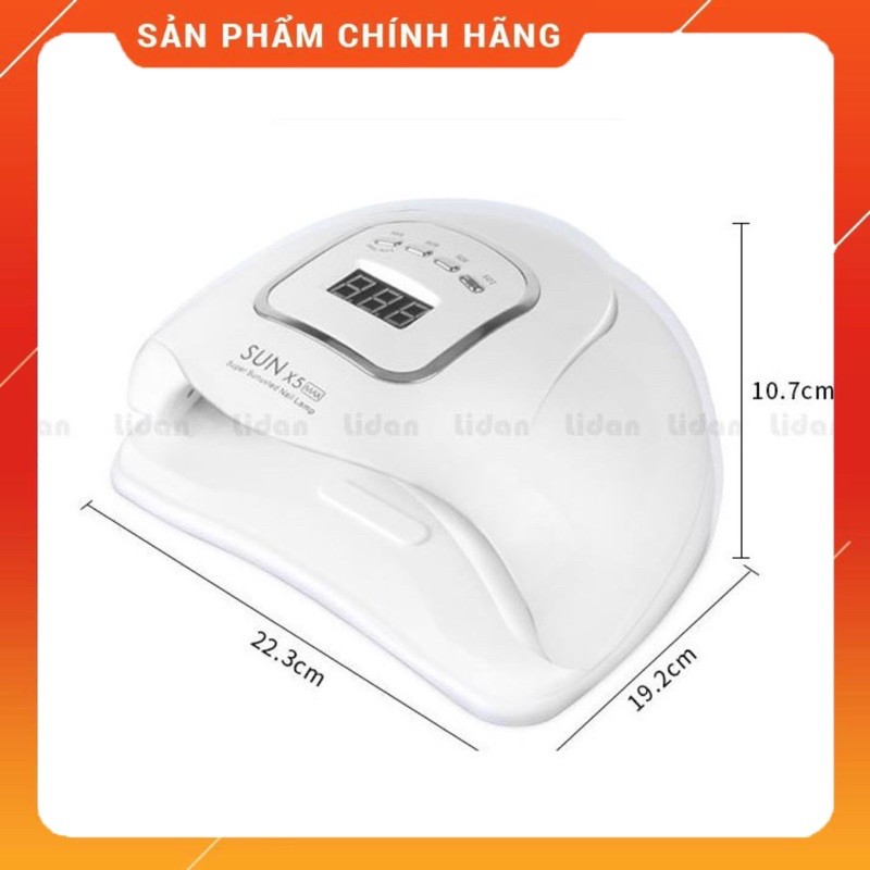 MÁY HƠ GEL SUN X5 MAX CÔNG SUẤT LỚN 150W - 45 BÓNG HƠ CỰC NHANH KHÔ