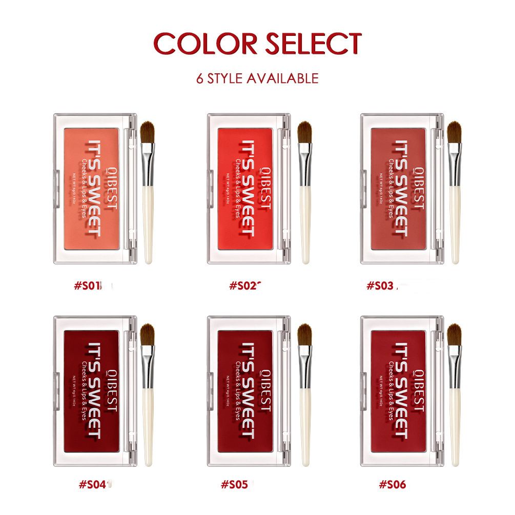 (Hàng Mới Về) Bảng Phấn Mắt / Má Hồng / Bắt Sáng / Phấn Mắt 3 Trong 1 Lì Kháng Nước Lâu Trôi | BigBuy360 - bigbuy360.vn