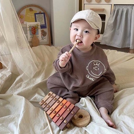 Đồ bộ bé trai, set len tăm họa tiết hoạt hình đáng yêu cho bé trai, bé gái từ 8 đến 20 kg, DUCK331