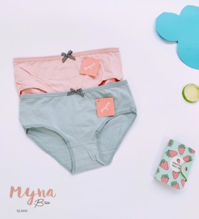 Quần cotton nơ kẻ: QL2642