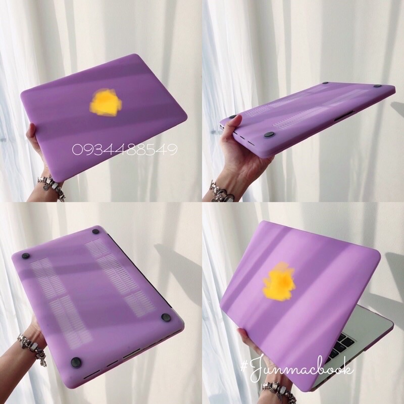 Ốp macbook trơn màu và trong