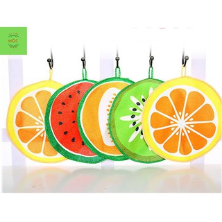 Khăn lau đa năng hình trái cây 20cm - gia dụng mộc