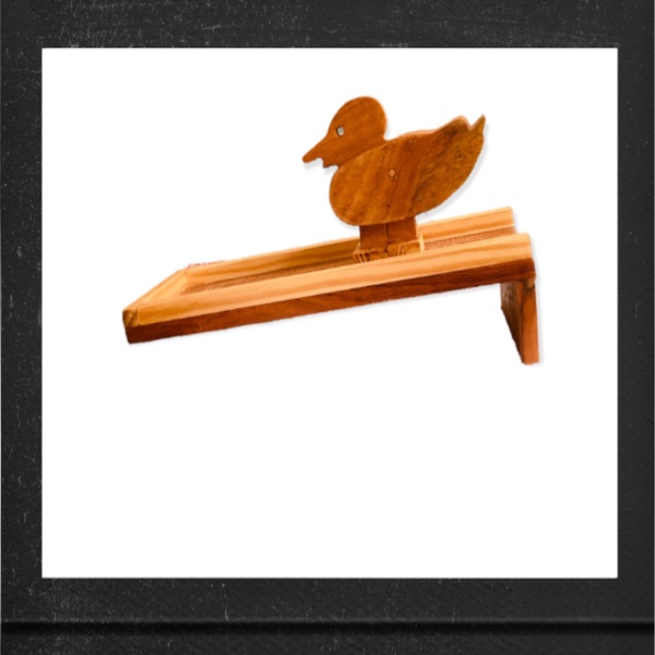 Con vật ngộ nghĩnh đi bộ bằng gỗ - Walking wooden duck - dochoidogo.asia