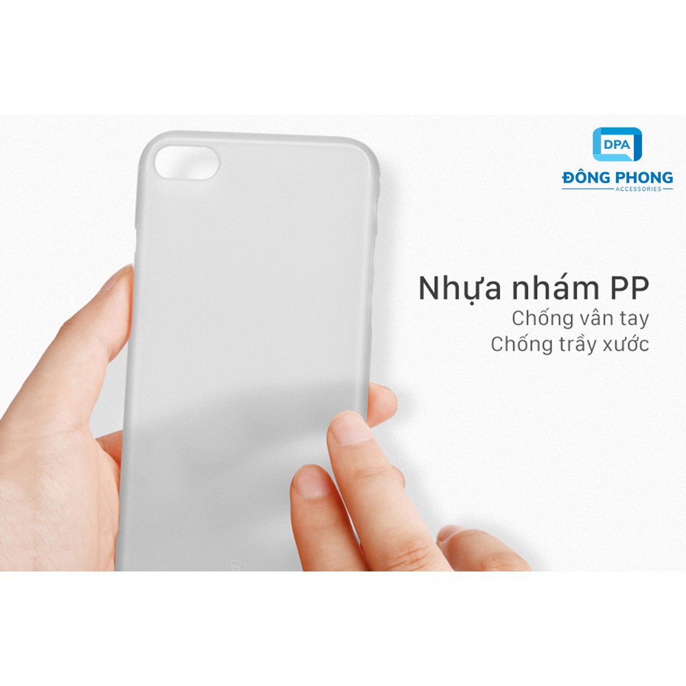 Ốp Lụa iPhone Trong Nhám UniBody Siêu Mỏng