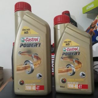 CASTROL POWER 1 cho xe số, ga...0.8l và 1l