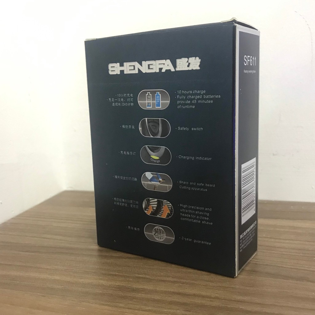 Máy cạo râu Shengfa SF-611 - Đậm chất men