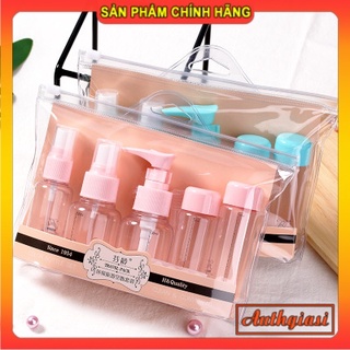 Bộ chiết mỹ phẩm NHIỀU CHAI CHIẾT NHIỀU BÌNH XỊT lọ hũ đựng kem dưỡng các loại