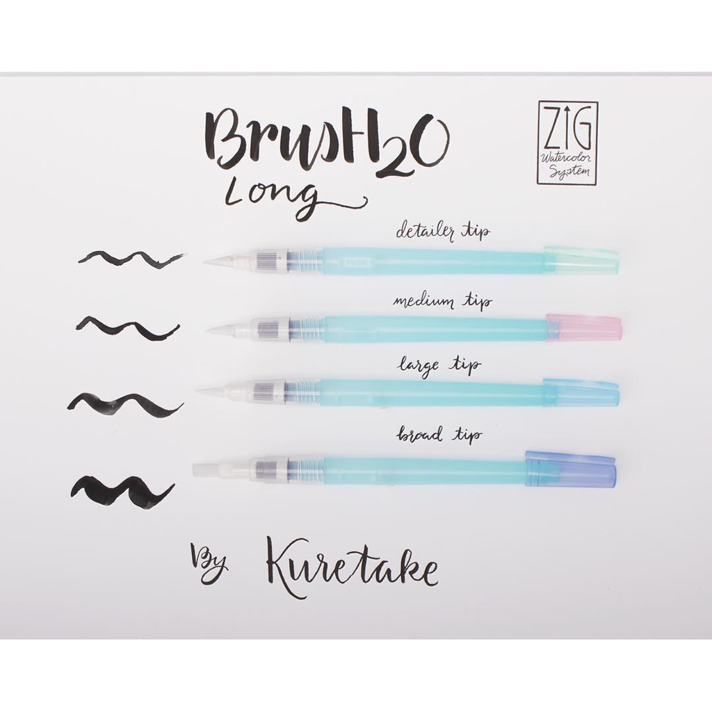 cọ nước / Waterbrush kuretake Brush2O