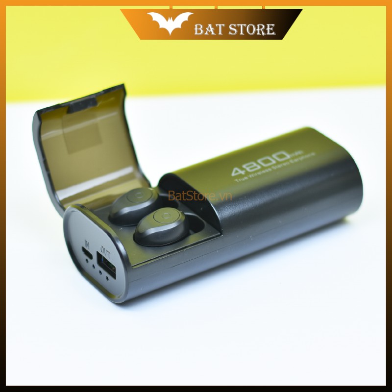 Tai Nghe Bluetooth S11 TWS Kiêm Pin Sạc Dự Phòng S11 - 4800 Mah - Nghe hay - BATSTORE