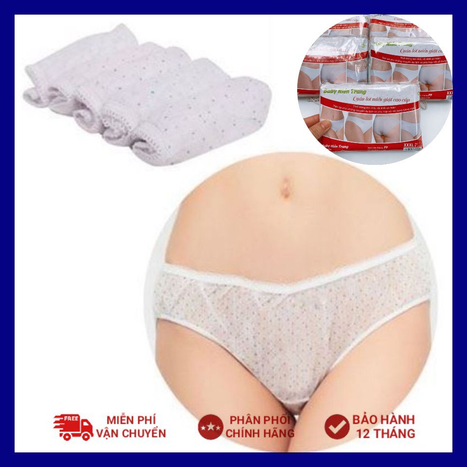 5 chiếc quần lót giấy cao cấp hàng công ty freesize cho mẹ 45-70 kg_QL66