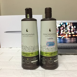 Gội Xả Tăng Phồng Macadamia 500ml - Weightless Moisture.