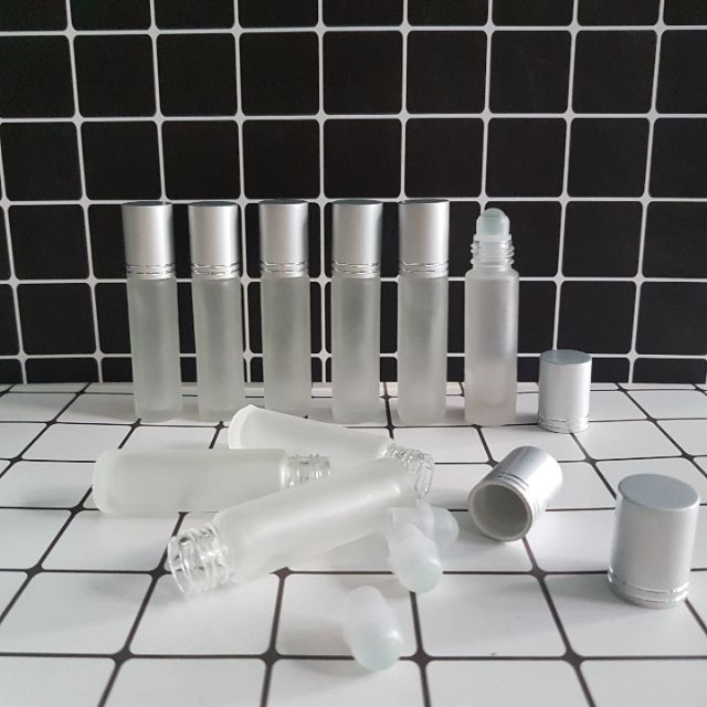 Chai chiết nước hoa 10ml - vỏ chai thủy tinh dạng lăn