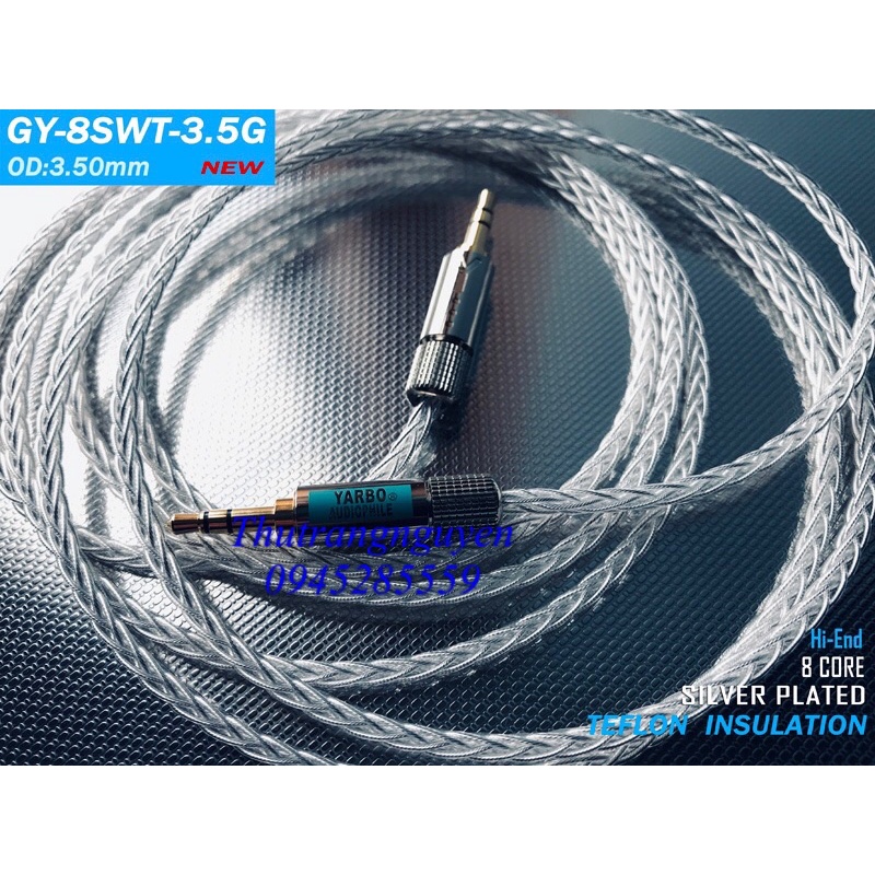 jack 3.5 cao cấp Yarbo siêu đẹp (3mm-4.5mm)đơn giá 1 c