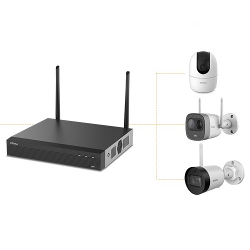 Đầu ghi hình Camera wifi IMOU bản 4 và 8 Kênh NVR1104HS/NVR1108HS, hỗ trợ độ phân giải cao 2MP/4MP, dễ dàng cài đặt