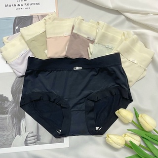 [Ảnh Tự Chụp]-Shop Chuyên Su-Set 10-Quần Lót Lụa Lạnh Đính Nơ Mỏng Manh Thoáng Mát, Mềm Mại, Thanh Lịc