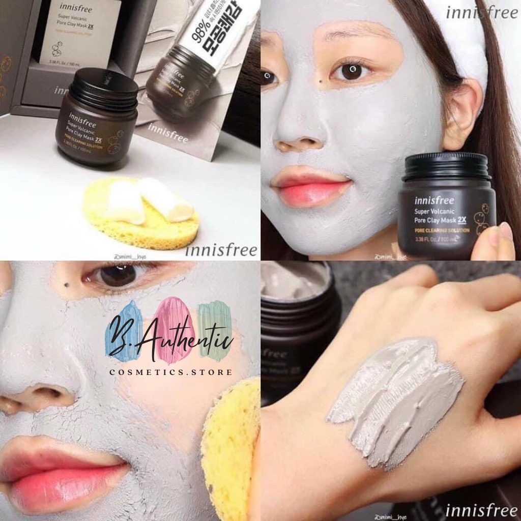 Siêu mặt nạ chăm sóc lỗ chân lông  innisfree Super Mask 2X 100ml-thu nhỏ lỗ chân lông,tẩy da chết | BigBuy360 - bigbuy360.vn