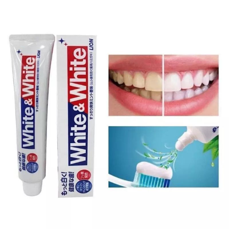 Kem đánh răng White & White nội địa Nhật 150g