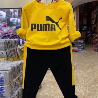 Bộ puma dài tay size đại bé trai hàng đẹp