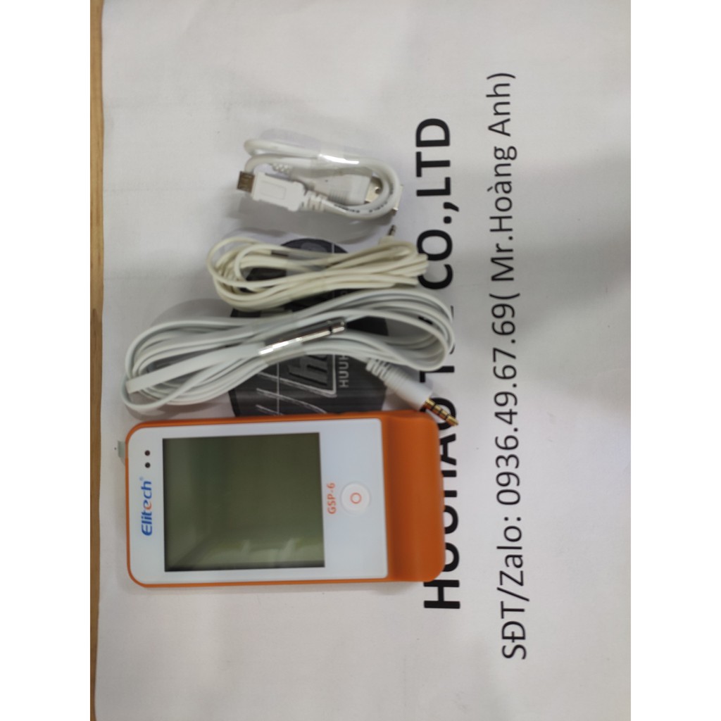 Nhiệt ẩm kế tự ghi GSP-6- Hỗ trợ cài đặt nhiệt độ độ ẩm đạt chuẩn