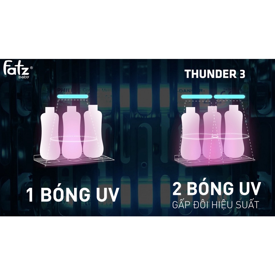 Máy tiệt trùng sấy khô bằng tia UV FATZBABY Thunder 3 FB4713TN