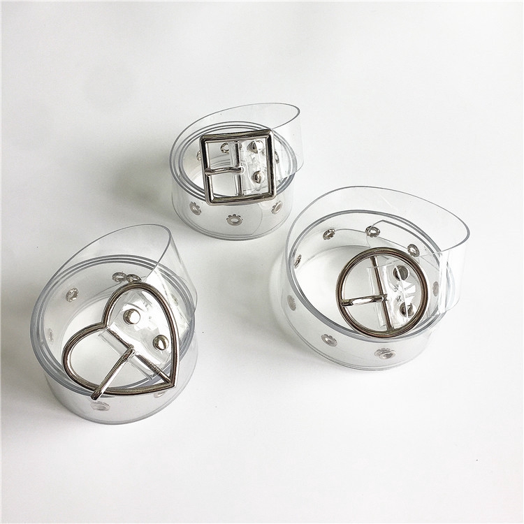 Thắt Lưng Nữ Trong Suốt Thiết Kế Đơn Giản