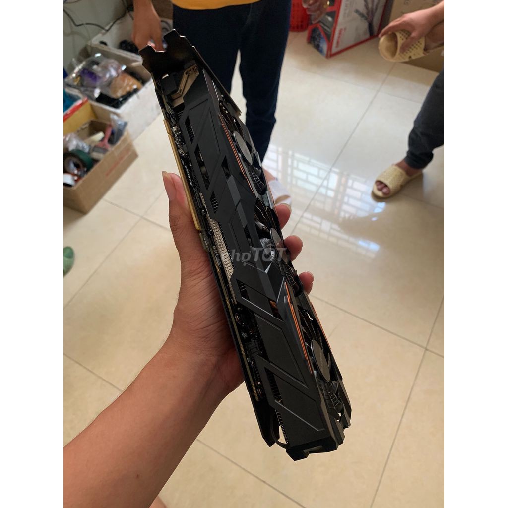 Vga Gtx1070 Game Rock Palit 8Gb Ddr5 Cũ còn bảo hành dài 4/2021