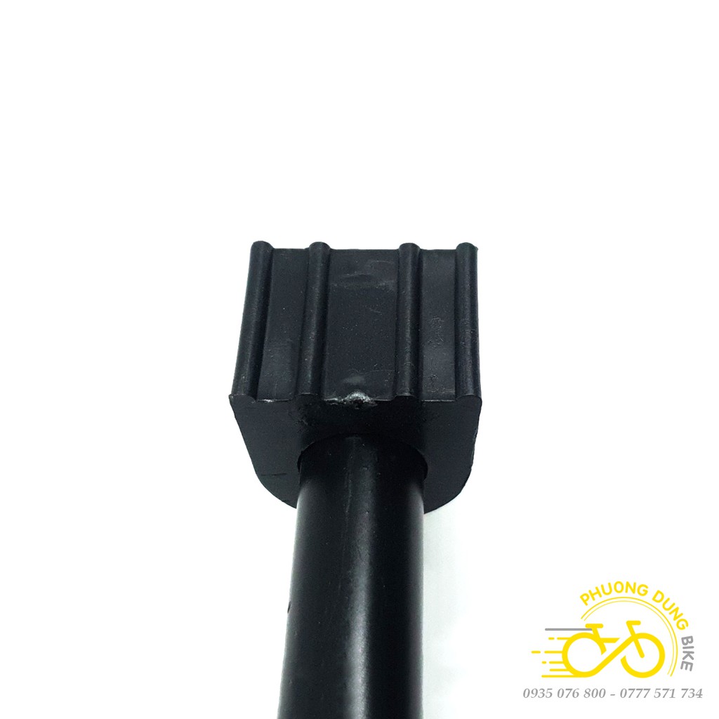 Chân chống xe đạp dựng 2 móc tân lên xuống