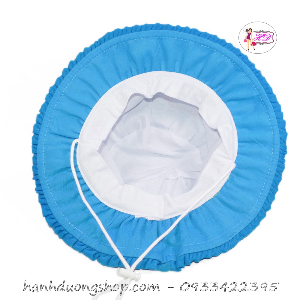 [ HÌNH THẬT NHIỀU MẪU ] Mũ tai bèo nữ trẻ em từ 3 đến 5 tuổi vành rộng có nơ chất liệu vải mềm mại thoáng mát dễ giặc