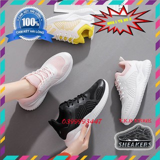 Giày thể thao nữ ⭐⭐ giày sneaker nữ siêu nhẹ hot trend khử mùi