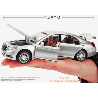 Mô hình xe hơi Mercedes benz S600 Siêu chất