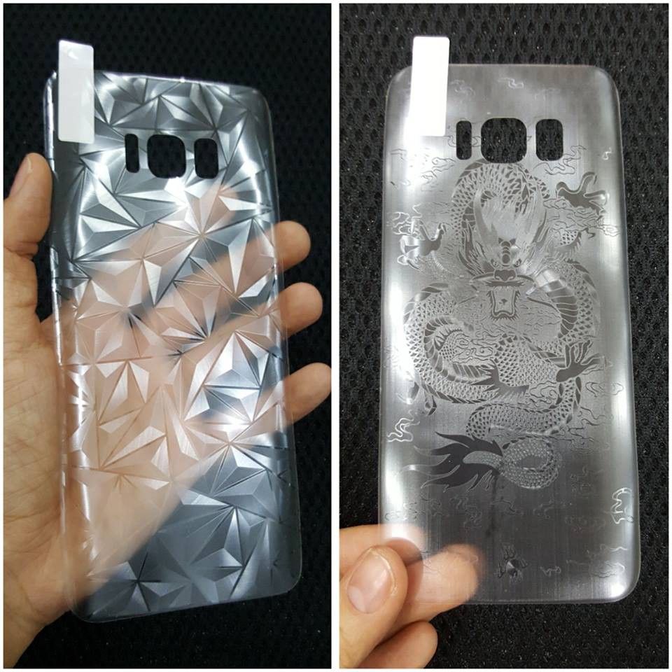 Dán 3D mặt sau Samsung S8 S8Plus chống trầy