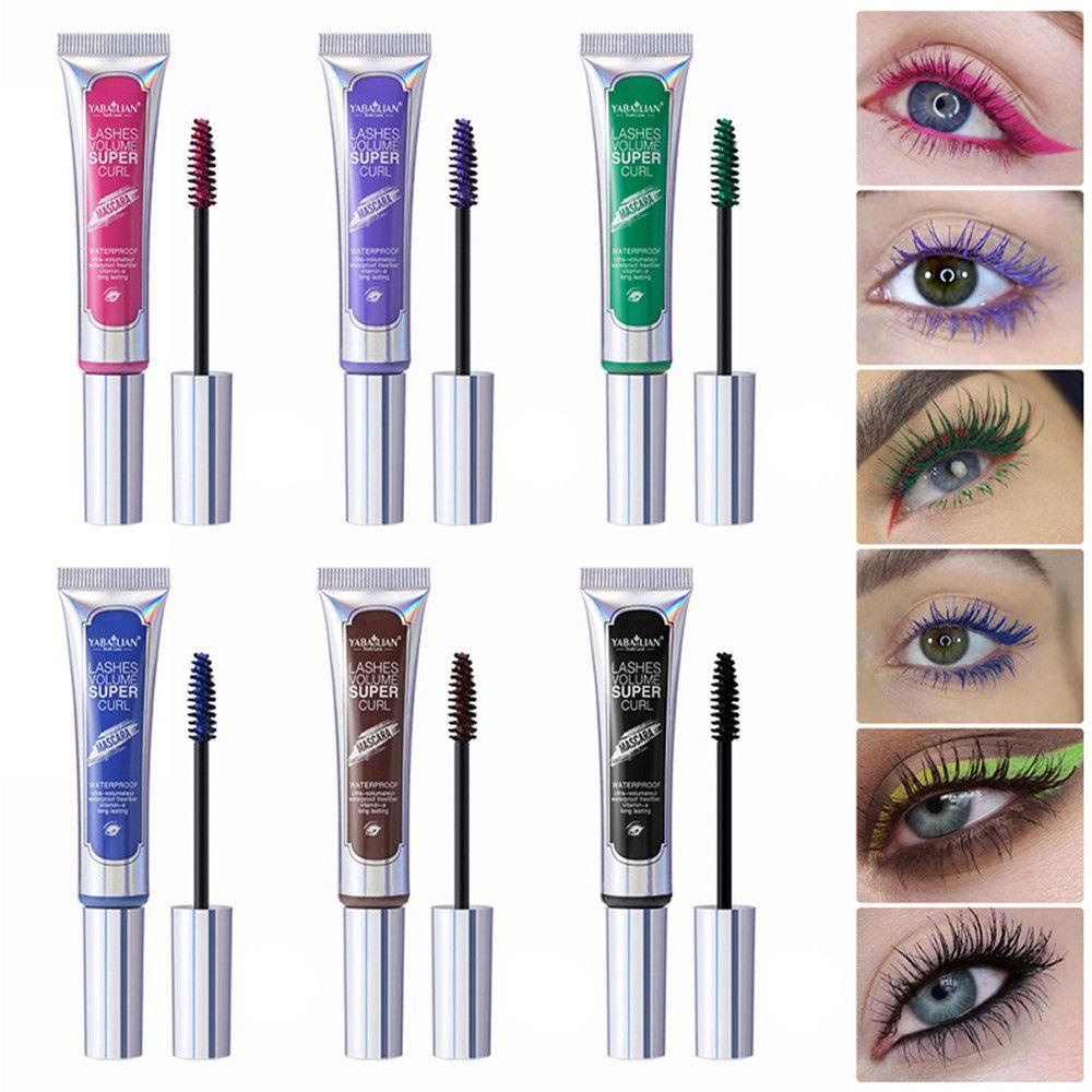 OSIER1 Mascara Chuốt Mi 6 Màu Tùy Chọn Chống Nước Nhanh Khô Tiện Dụng
