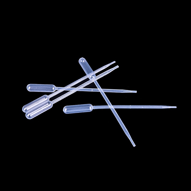 100 Ống Hút Nhỏ Giọt 0.5ml Bằng Polyethylene Dùng Một Lần