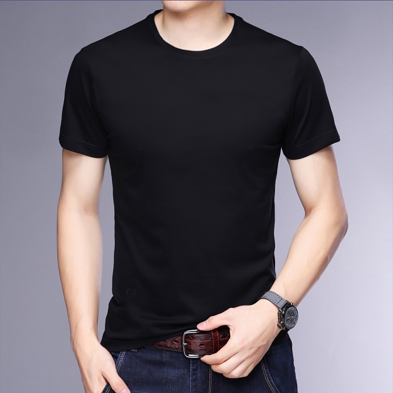 Áo Thun Nam Trơn Màu Tay Ngắn Kiểu Dáng Basic Thời Trang Chất Thun Mềm Mại Thoáng Mát Zenkocs3 TOP NAM 006