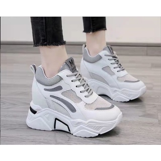 GIÀY THỂ THAO NỮ ĐỘN ĐẾ 7CM T04