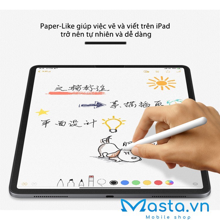 Miếng dán màn hình iPad Paperlike Film cho iPad (đủ các loại dòng iPad)