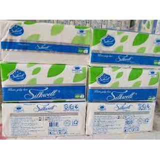 Giấy ăn silkwell cao cấp bịch 250 tờ