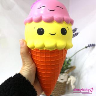 Đồ Chơi Bóp Tay Giúp Giảm Căng Thẳng Hình Cây Kem Xinh Xắn