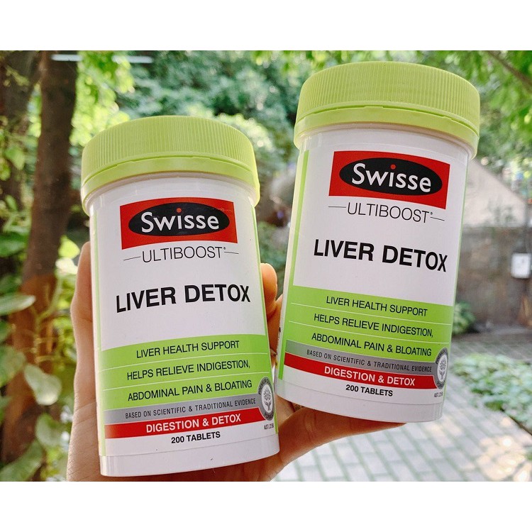 Thải độc gan Liver Detox Swisse