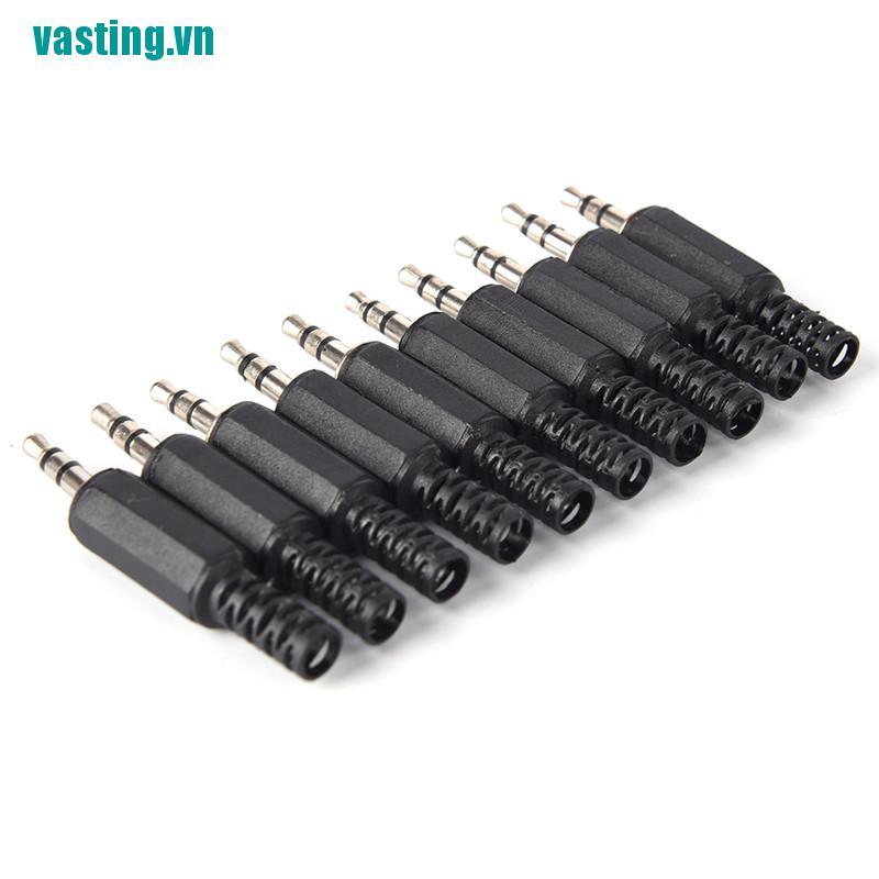 V☆Set 5 Đầu Nối Âm Thanh 3.5mm 1 / 8 &quot;Chuyên Dụng