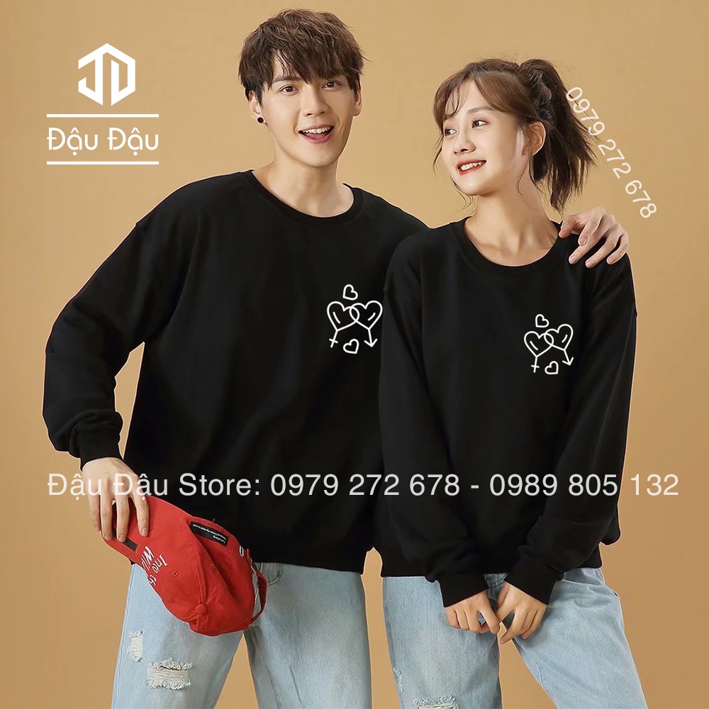 ÁO ĐÔI HOODIE MẪU THU ĐÔNG CỰC CHẤT GIÁ RẺ