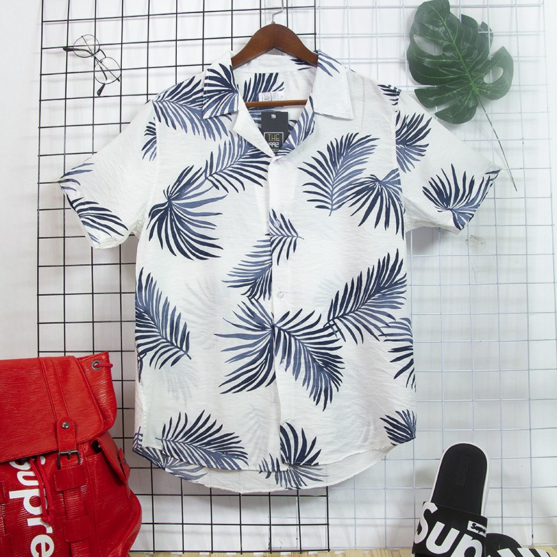 Áo Đũi Nam Nữ cổ bẻ sơ mi vải đũi thái đẹp FAVITI AD50 | BigBuy360 - bigbuy360.vn