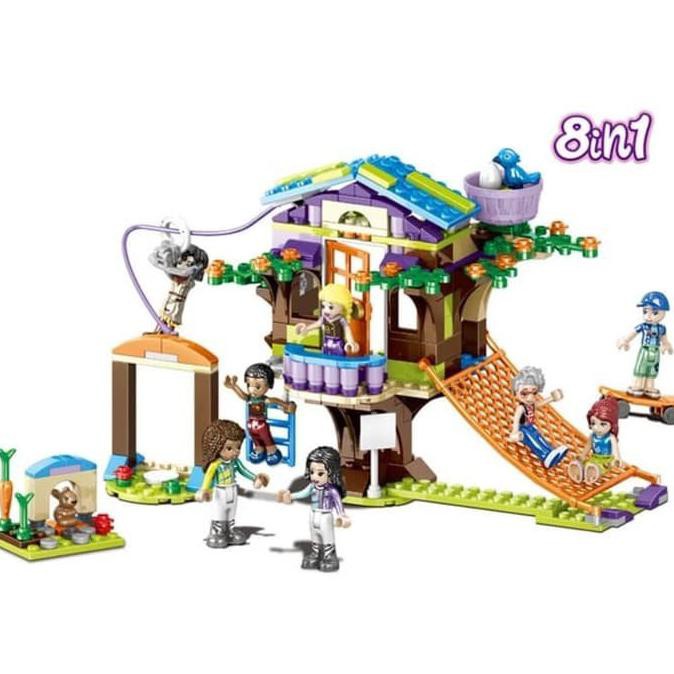 Mô Hình Đồ Chơi Lego Prck 67005 Minifigure Friends 8 (8 Trong 1 Mia 's Tree House) 0512