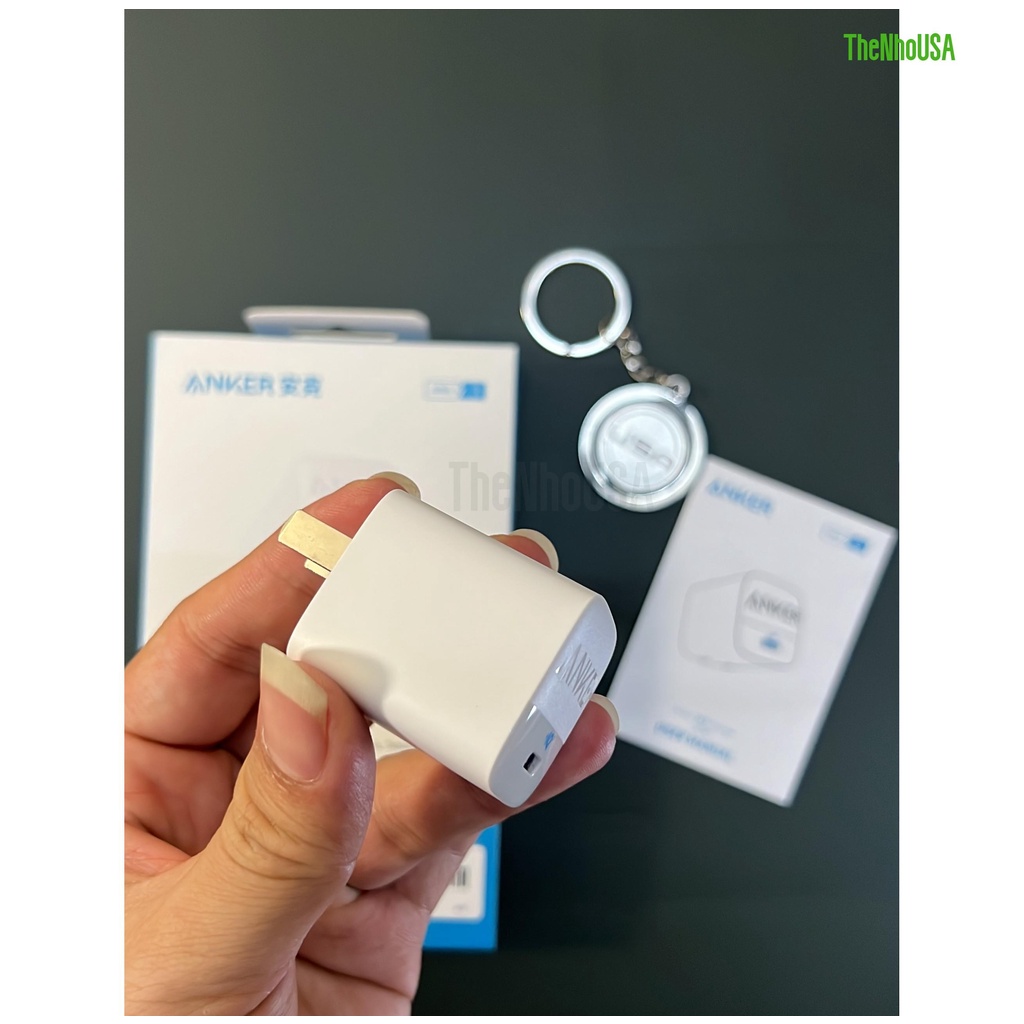 Củ sạc nhanh Anker Charger GaN 313 - 30W - A2639 - PD/PPS/QC