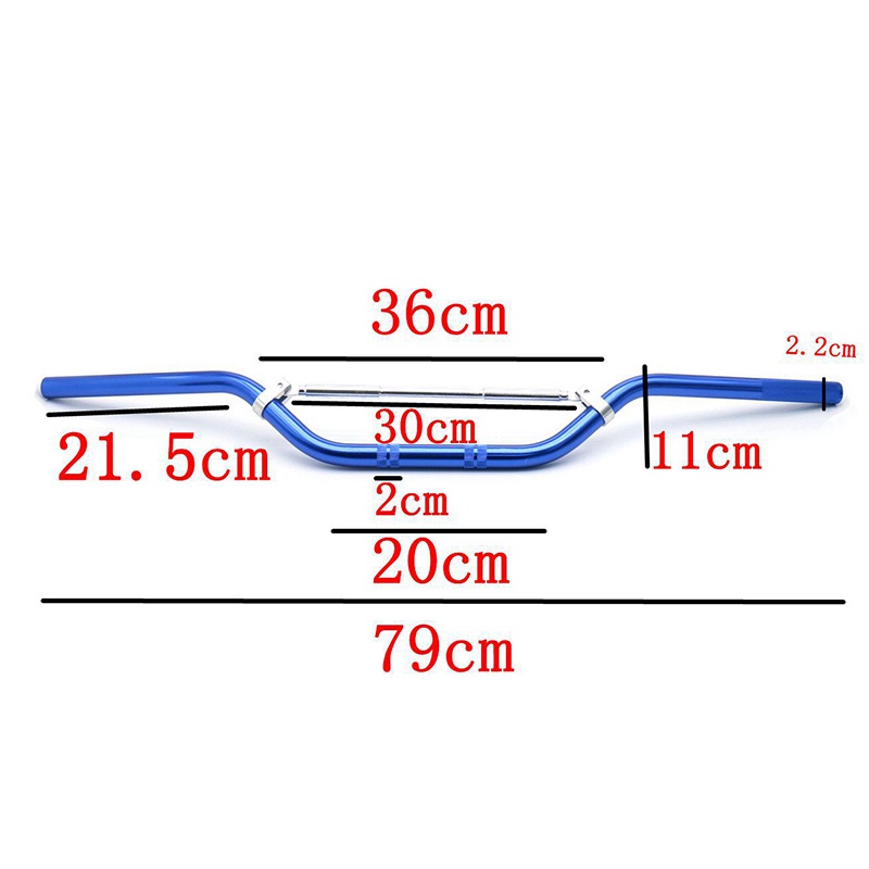 High Quality 22mm Motorcycle Handlebar Motorbike Handlebars (Sier) G8VN | BigBuy360 - bigbuy360.vn