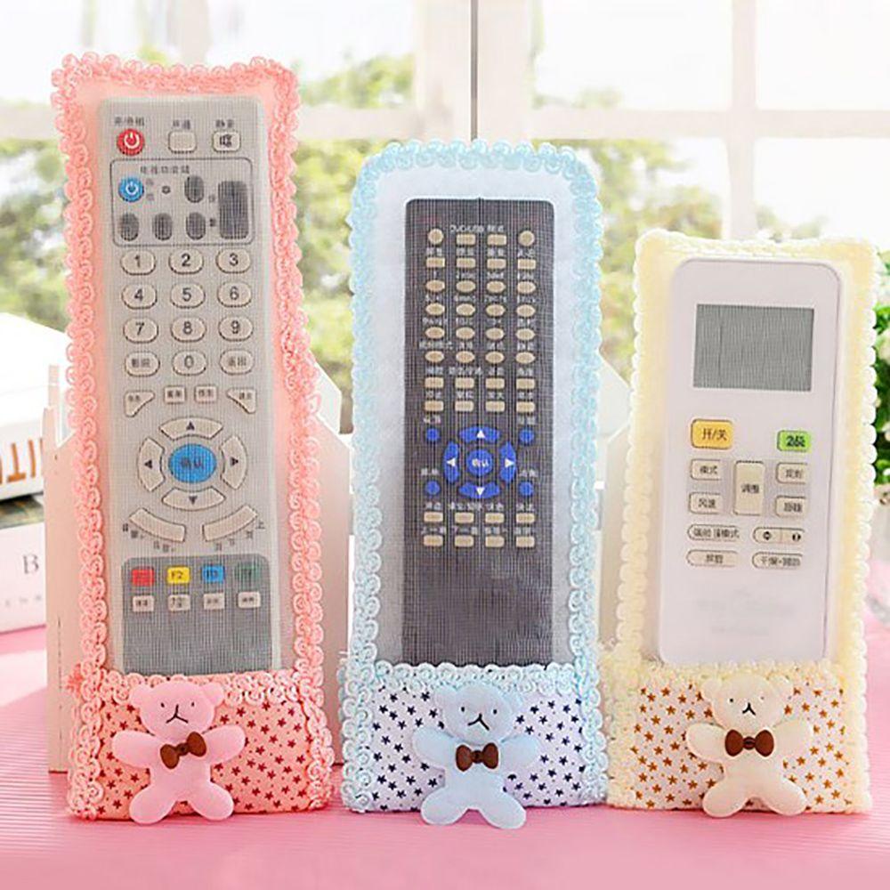 Vỏ Bảo Vệ Điều Khiển Từ Xa Điều Khiển Từ Xa Chống Bụi In Họa Tiết Gấu Mờ 3 Kích Cỡ Khác Nhau Tiện Dụng Cho Máy Lạnh /