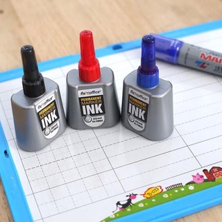 Mực lông dầu thiên long 25ml PMI-01 Màu Xanh/Đen/Đỏ dùng cho nhà trường - văn phòng - HOKAMI STORE