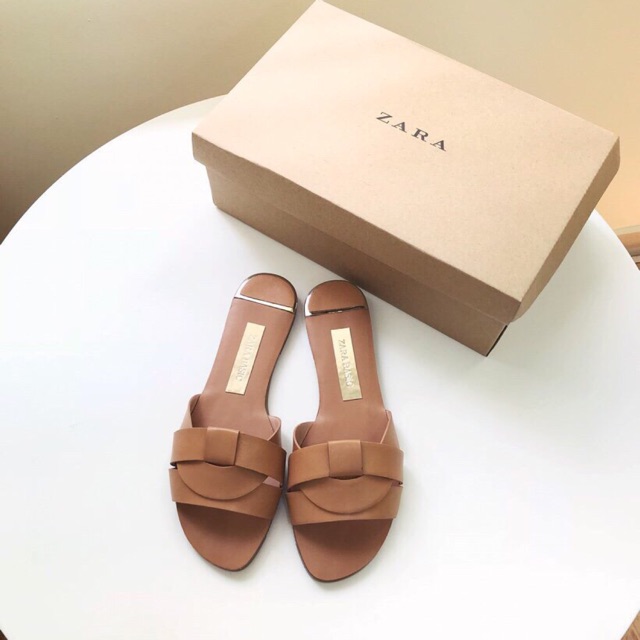 Dép nữ ZARA NÂU
